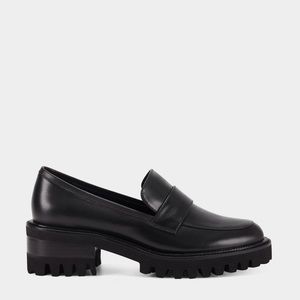 NWF Aerosoles Black Loafers